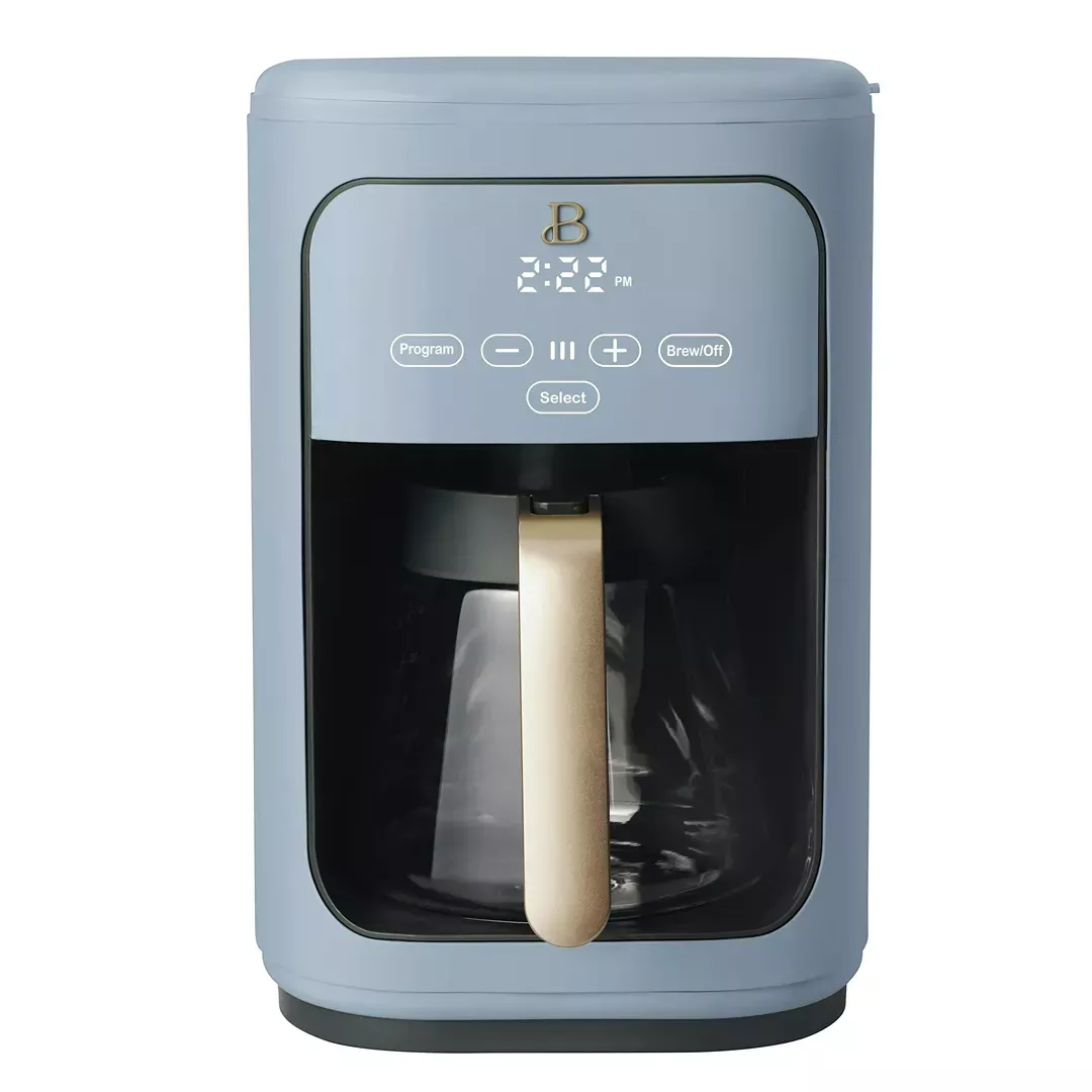 beautiful-14-cup-programmable-coffee-maker-with-touch-activated-display-blue-reb Beautiful 14-Cup Programmable Coffee Maker with Touch-Activated Display - Blue – REBEL