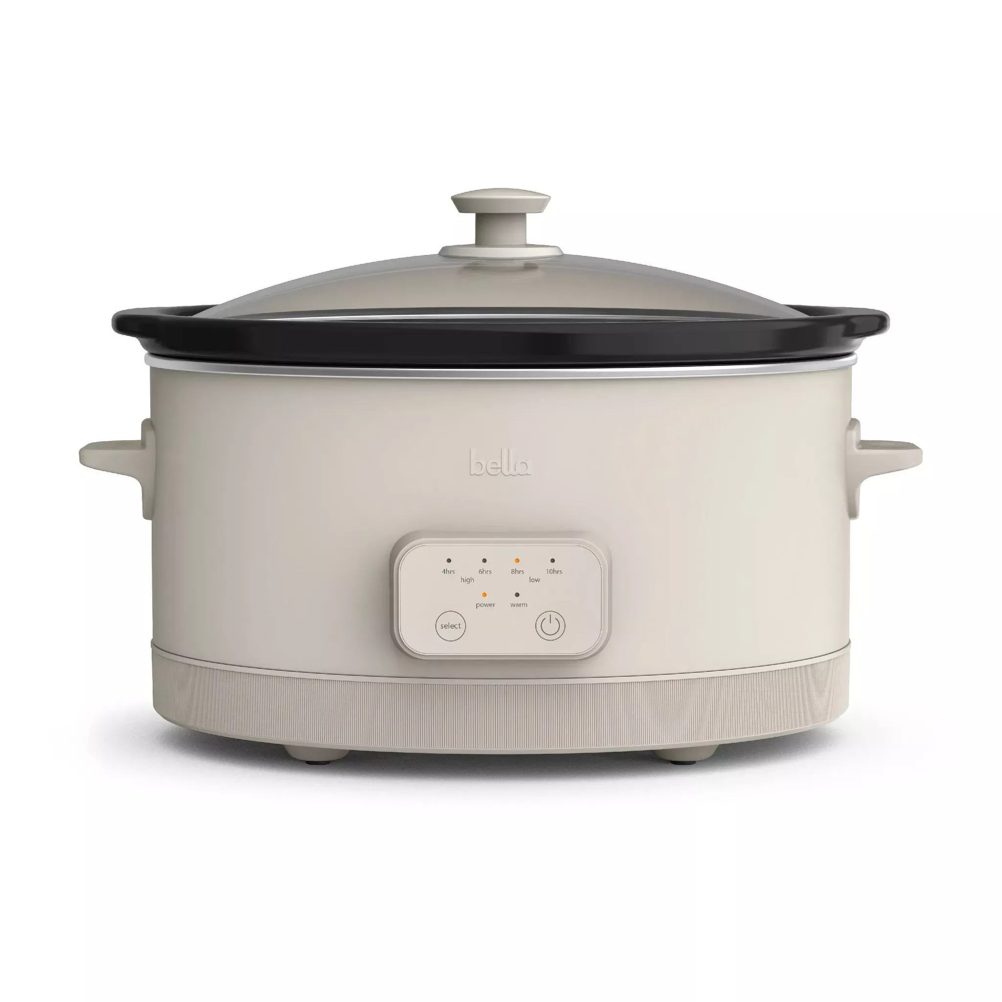 bella-6qt-programmable-slow-cooker-oatmilk-rebel Bella 6qt Programmable Slow Cooker - Oatmilk – REBEL
