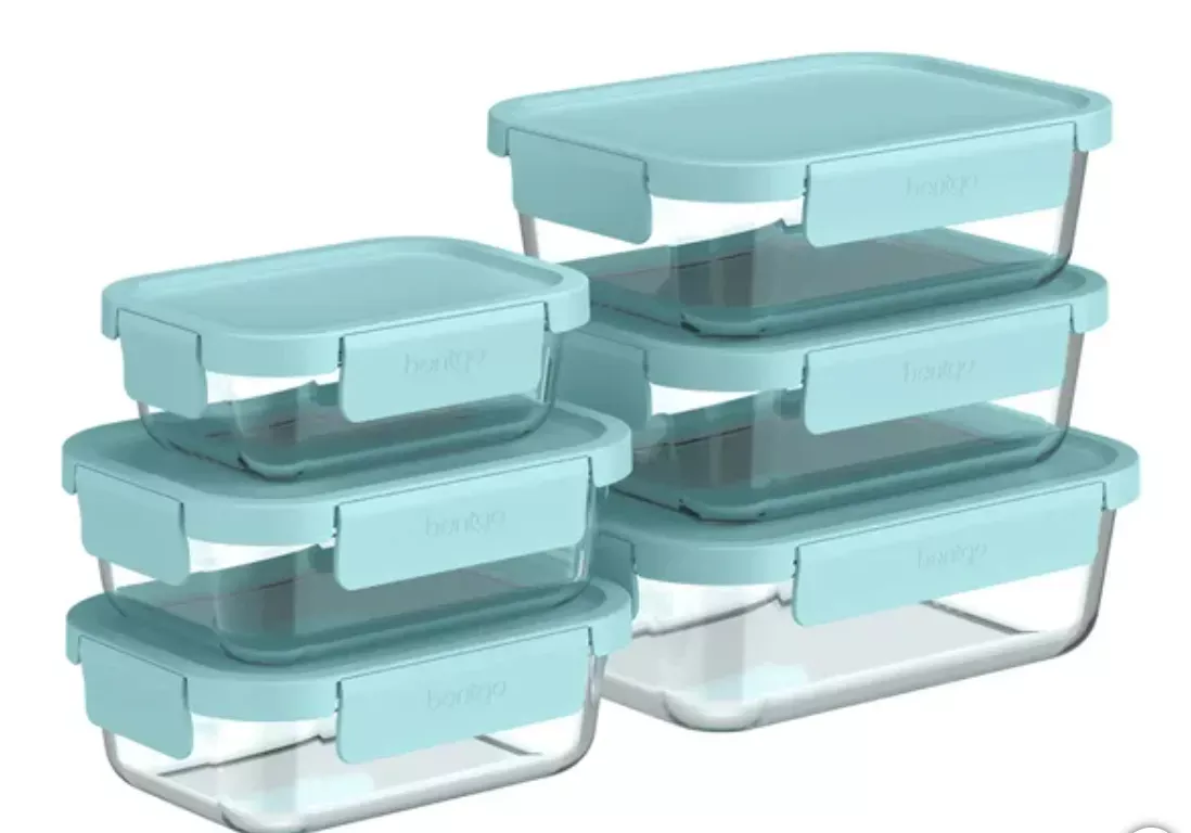 Bentgo 12piece Glass Food Storage Set – REBEL