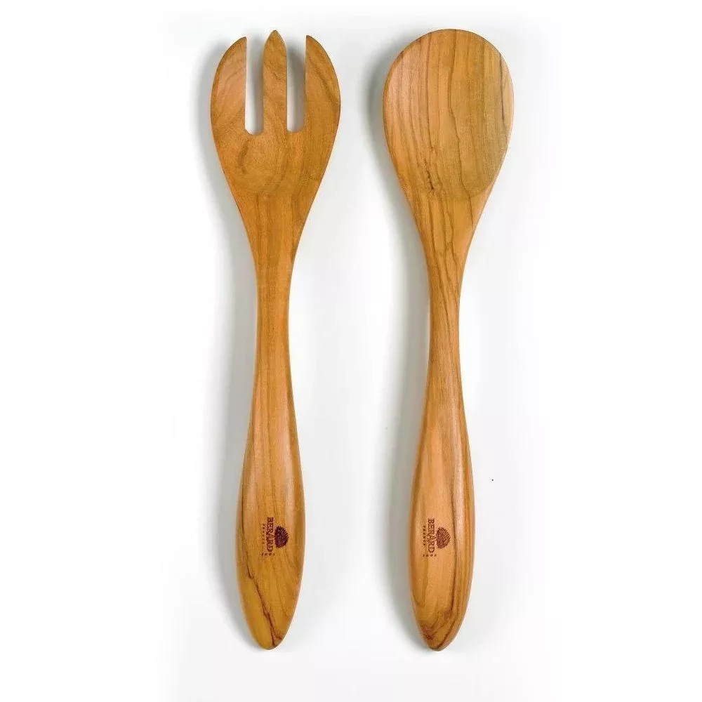 berard-terra-olivewood-salad-servers Berard Terra Olivewood Salad Servers