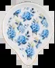 blue-hydrangea-spoon-rest Blue Hydrangea Spoon Rest