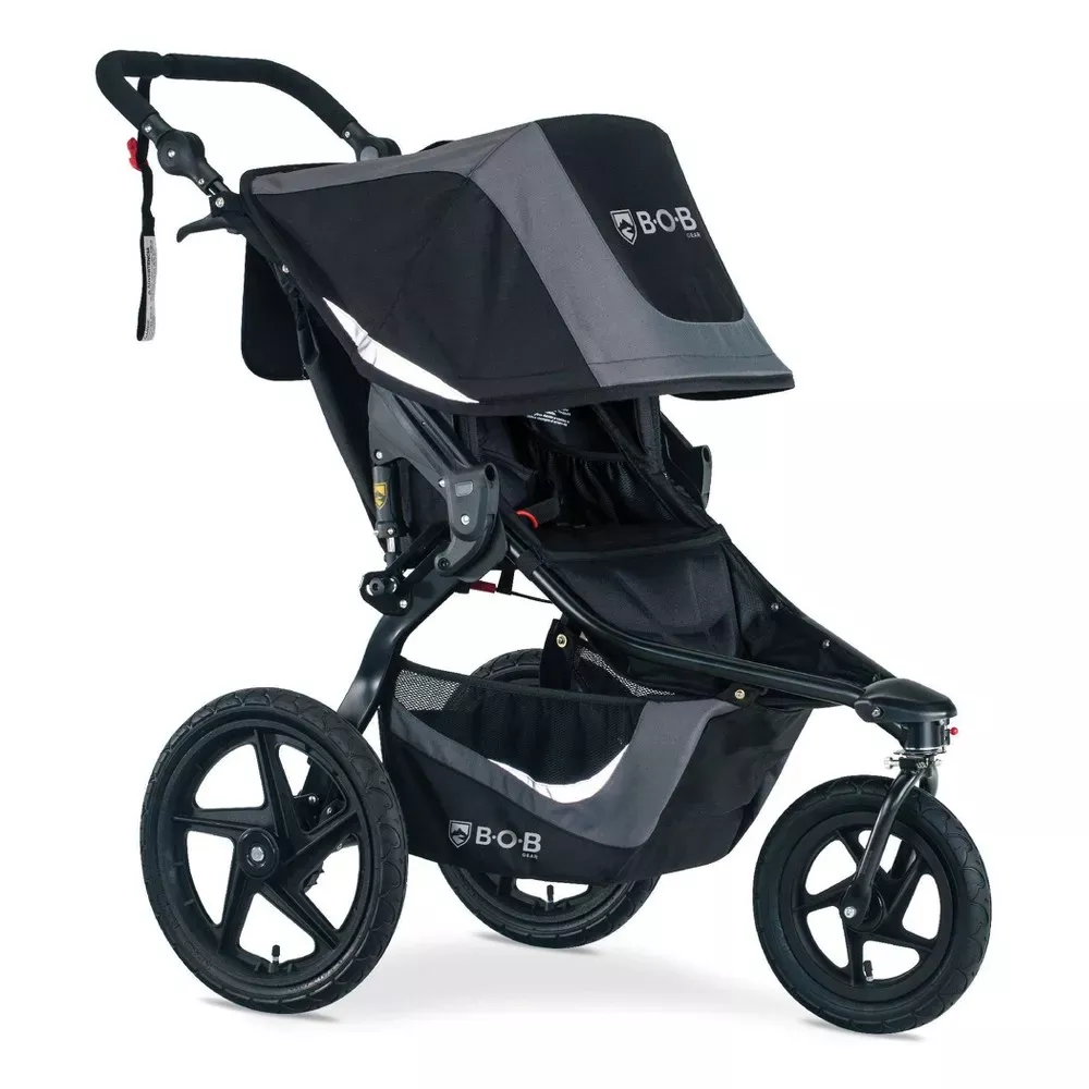 bob-gear-revolution-flex-3-0-jogging-stroller-graphite-black-imperfect-rebel BOB Gear Revolution Flex 3.0 Jogging Stroller - Graphite Black (imperfect) – REBEL