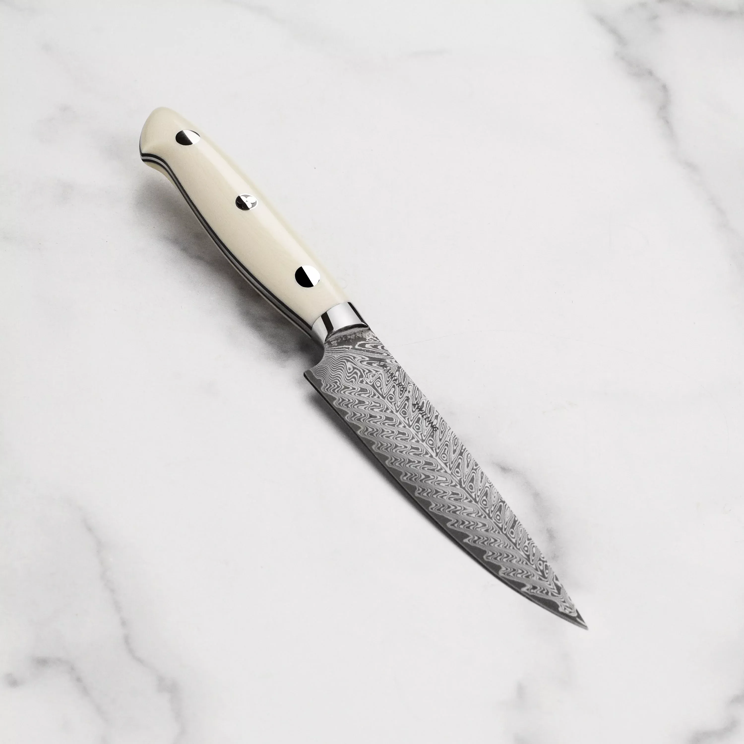 bob-kramer-cumulus-damascus-utility-knife-5 Bob Kramer Cumulus Damascus Utility Knife - 5"