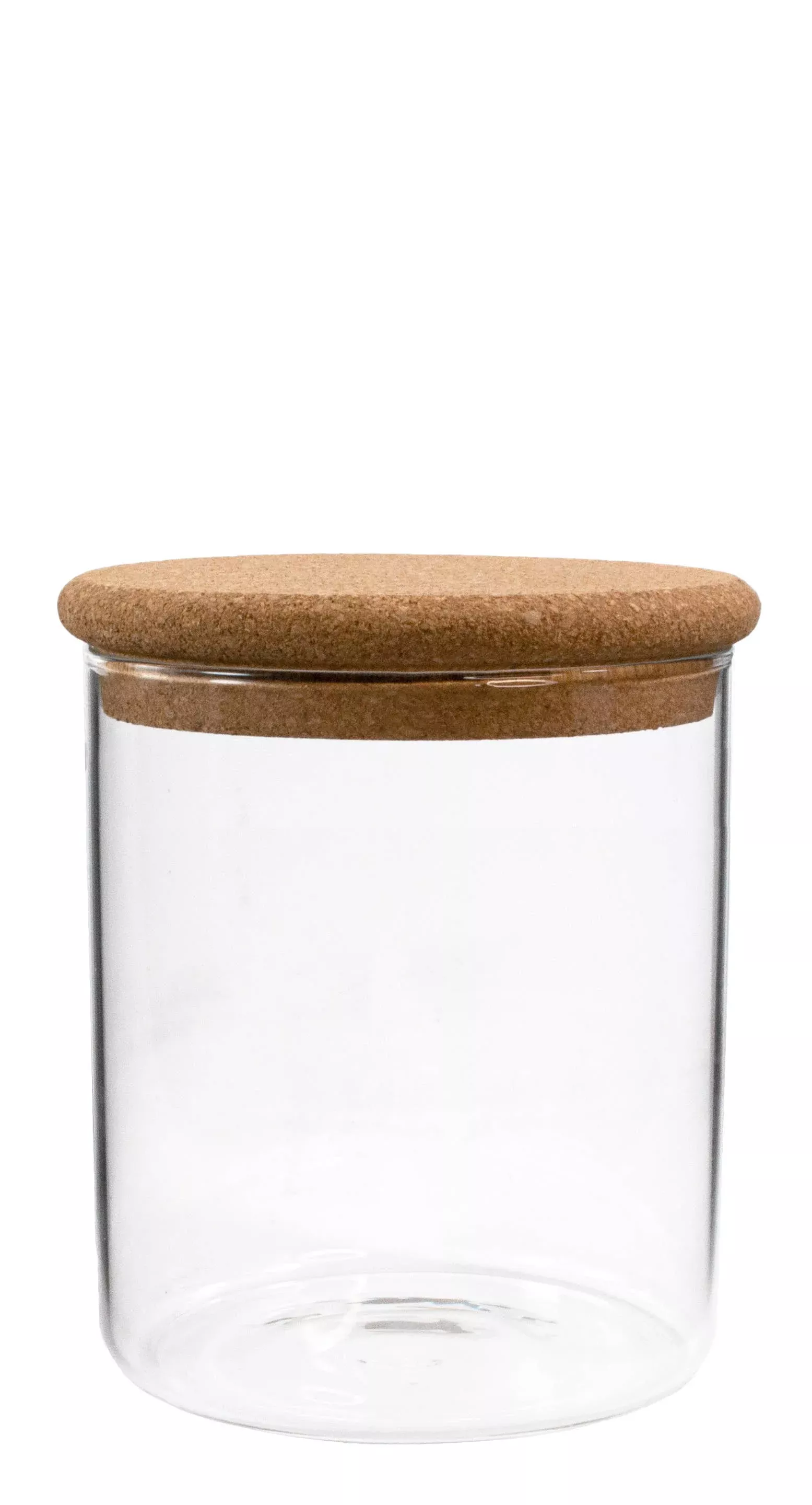 borosilicate-glass-canister-with-cork-lid-24oz Borosilicate Glass Canister with Cork Lid, 24oz
