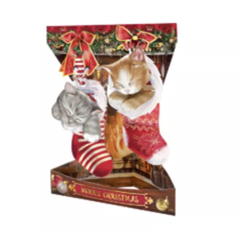 boston-international-card-christmas-kittens Boston International Card, Christmas Kittens