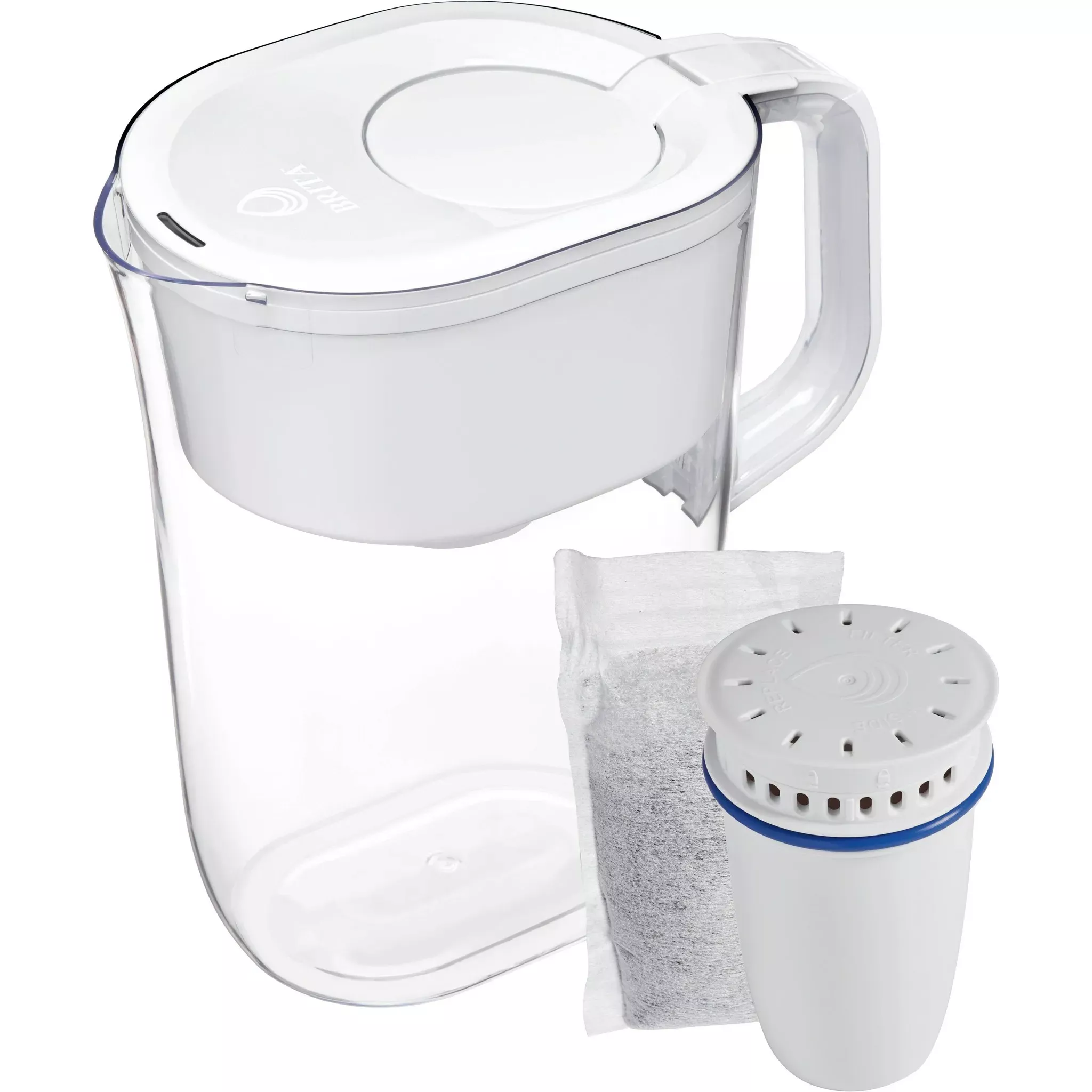 brita-10-cup-tahoe-water-pitcher-dispenser-with-refillable-water-filter-rebel Brita 10-Cup Tahoe Water Pitcher Dispenser with Refillable Water Filter – REBEL