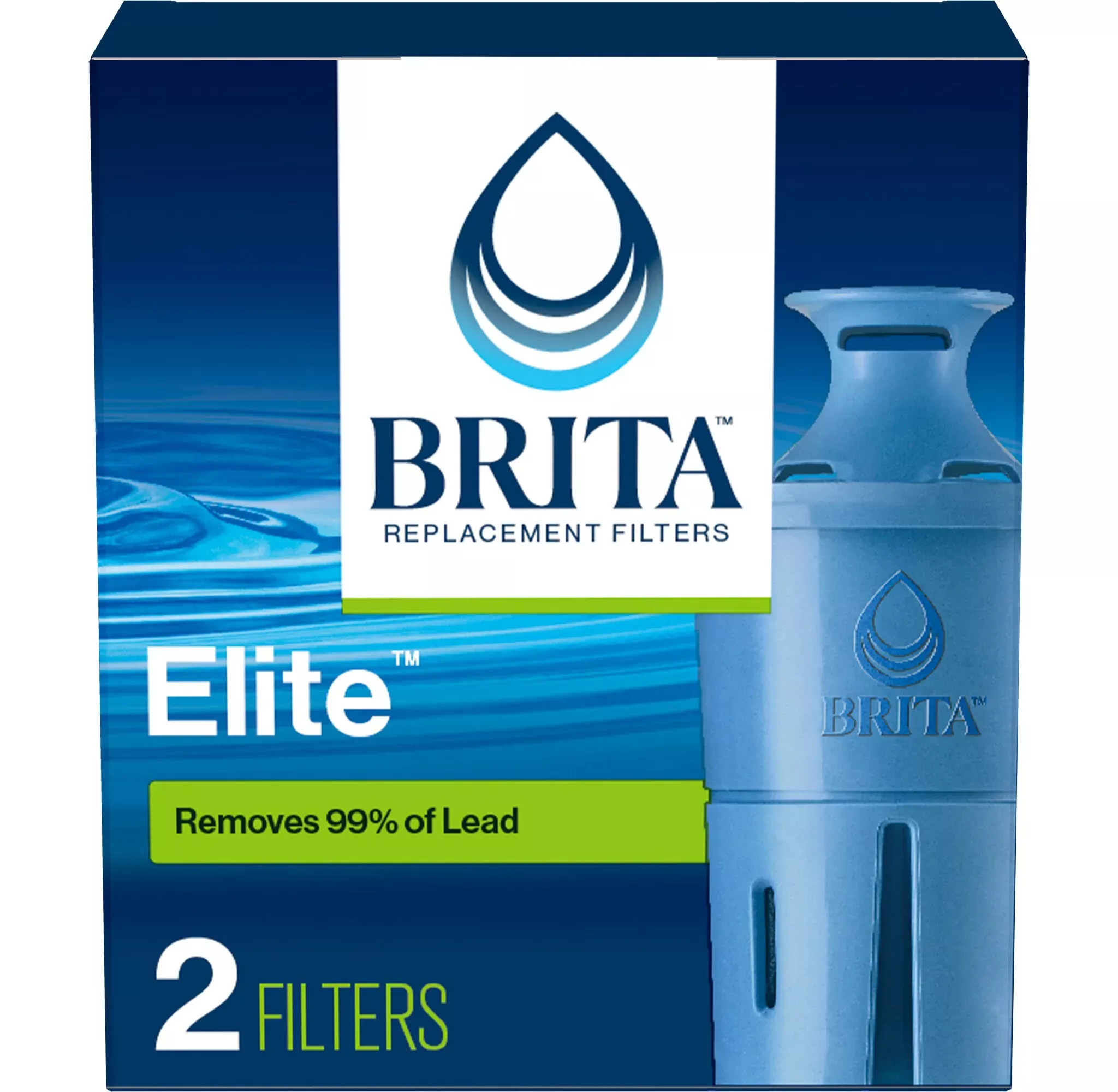 brita-elite-replacement-water-filter-2-pack-clean-great-tasting-water-rebel Brita Elite Replacement Water Filter - 2 Pack for Clean, Great-Tasting Water – REBEL