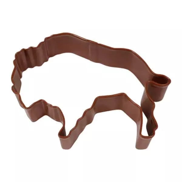 buffalo-cookie-cutter-brown-4 Buffalo Cookie Cutter, Brown 4"