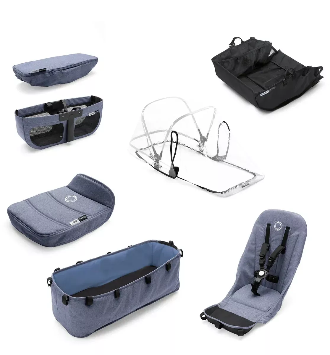 bugaboo-donkey-2-style-set-blue-melange-rebel Bugaboo Donkey 2 Style Set - Blue Melange – REBEL