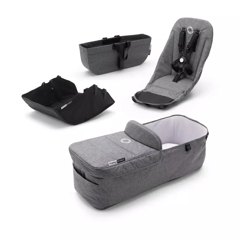 bugaboo-donkey3-style-set-grey-melange-rebel Bugaboo Donkey3 Style Set - Grey Melange – REBEL