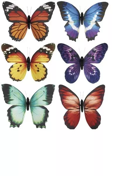 butterfly-magnet-single-butterfly-with-paper-wings Butterfly Magnet - Single Butterfly with Paper Wings