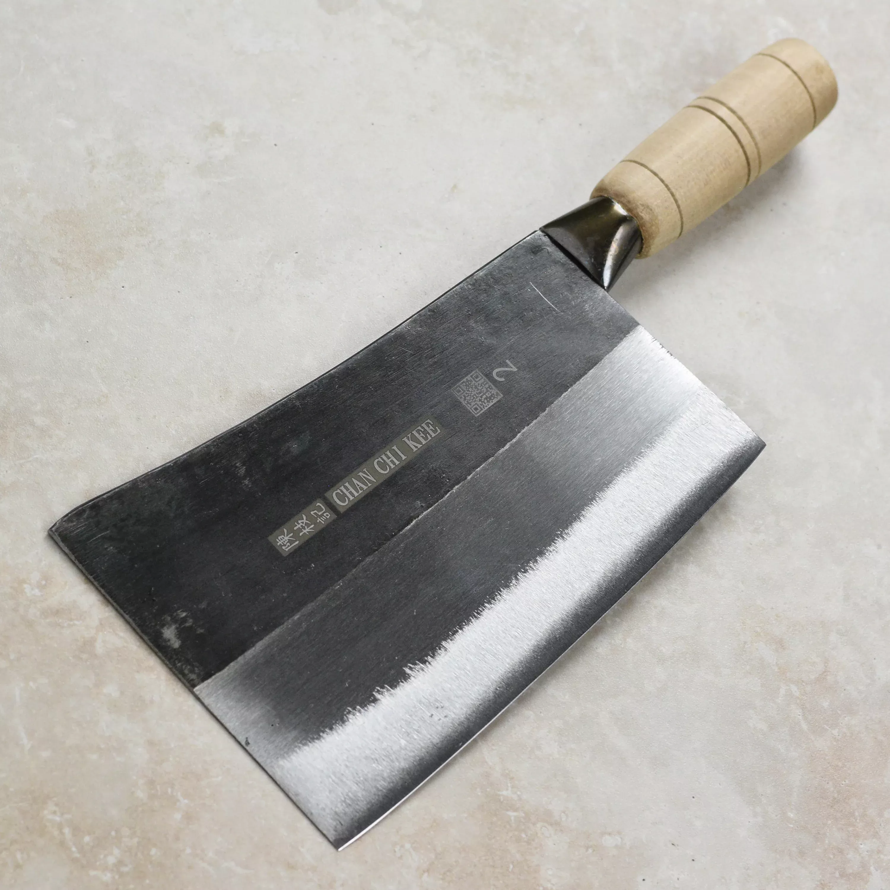 cck-kau-kong-chopper-chinese-cleaver-carbon-steel-kf1402-7-blade CCK Kau Kong Chopper Chinese Cleaver, Carbon Steel KF1402 (7" blade)