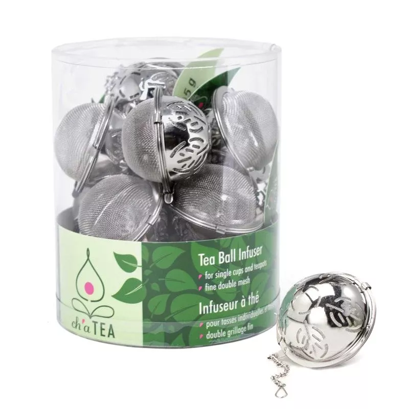 ch-tea-1-75-tea-ball-infuser CH'A Tea 1.75" Tea Ball Infuser
