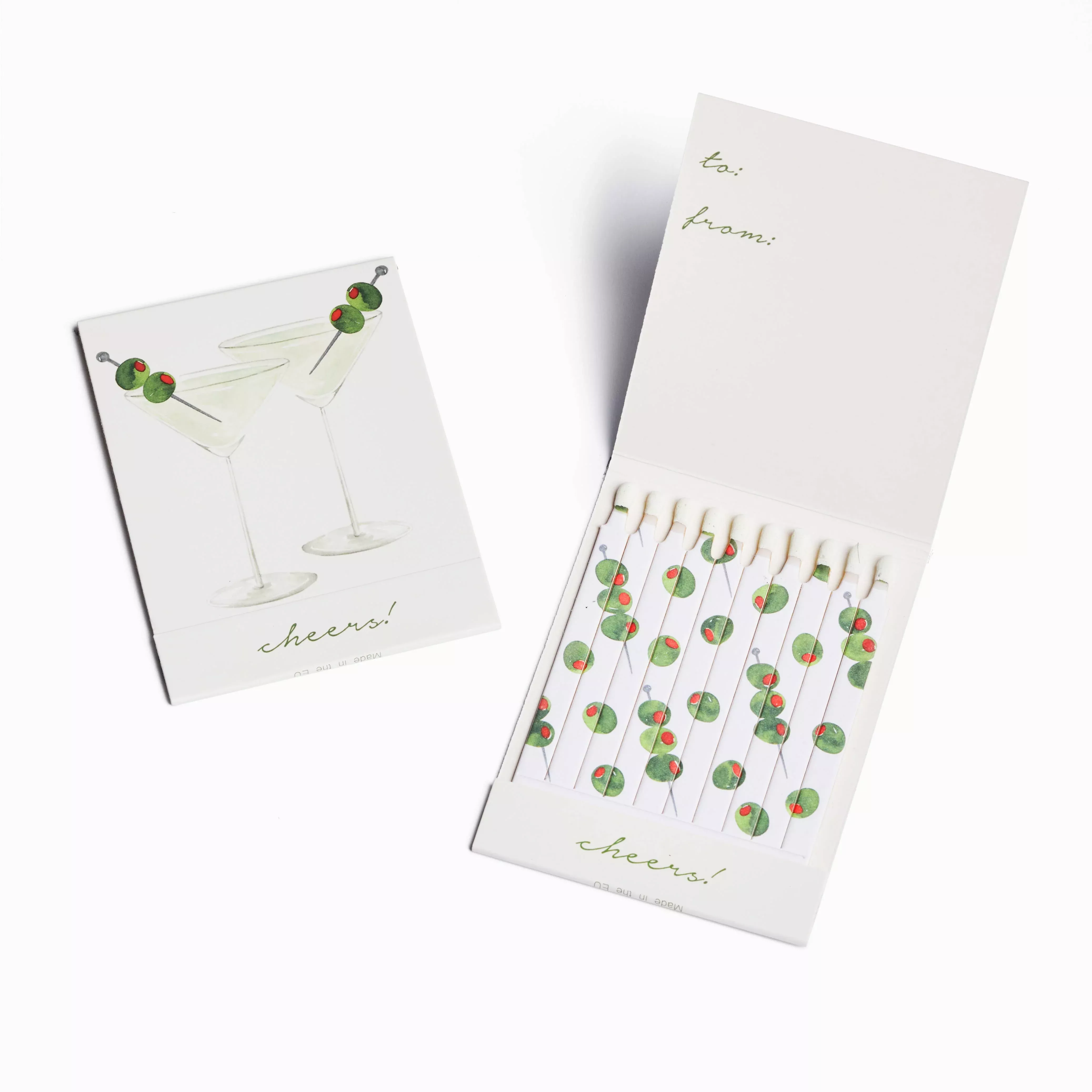 cheers-martini-match-card Cheers Martini Match Card