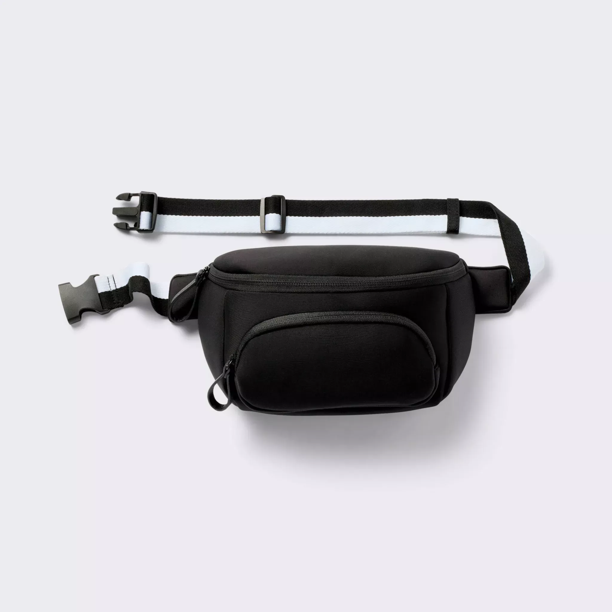 cloud-island-faux-neoprene-diaper-sling-black-rebel Cloud Island Faux Neoprene Diaper Sling - Black - â„¢ – REBEL