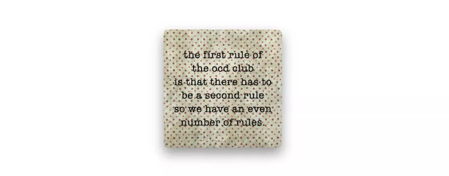 coaster-ocd-club Coaster, OCD Club