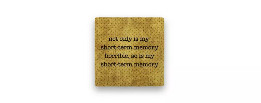 coaster-short-term-memory Coaster, Short-term Memory