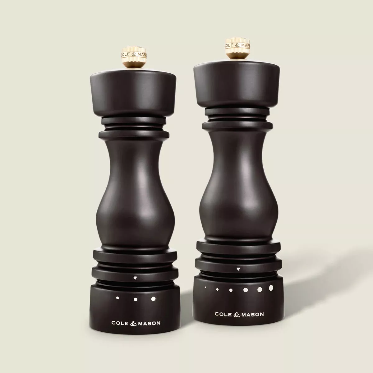 cole-mason-london-chocolate-wood-salt-pepper-mill-set Cole & Mason London Chocolate Wood Salt & Pepper Mill Set