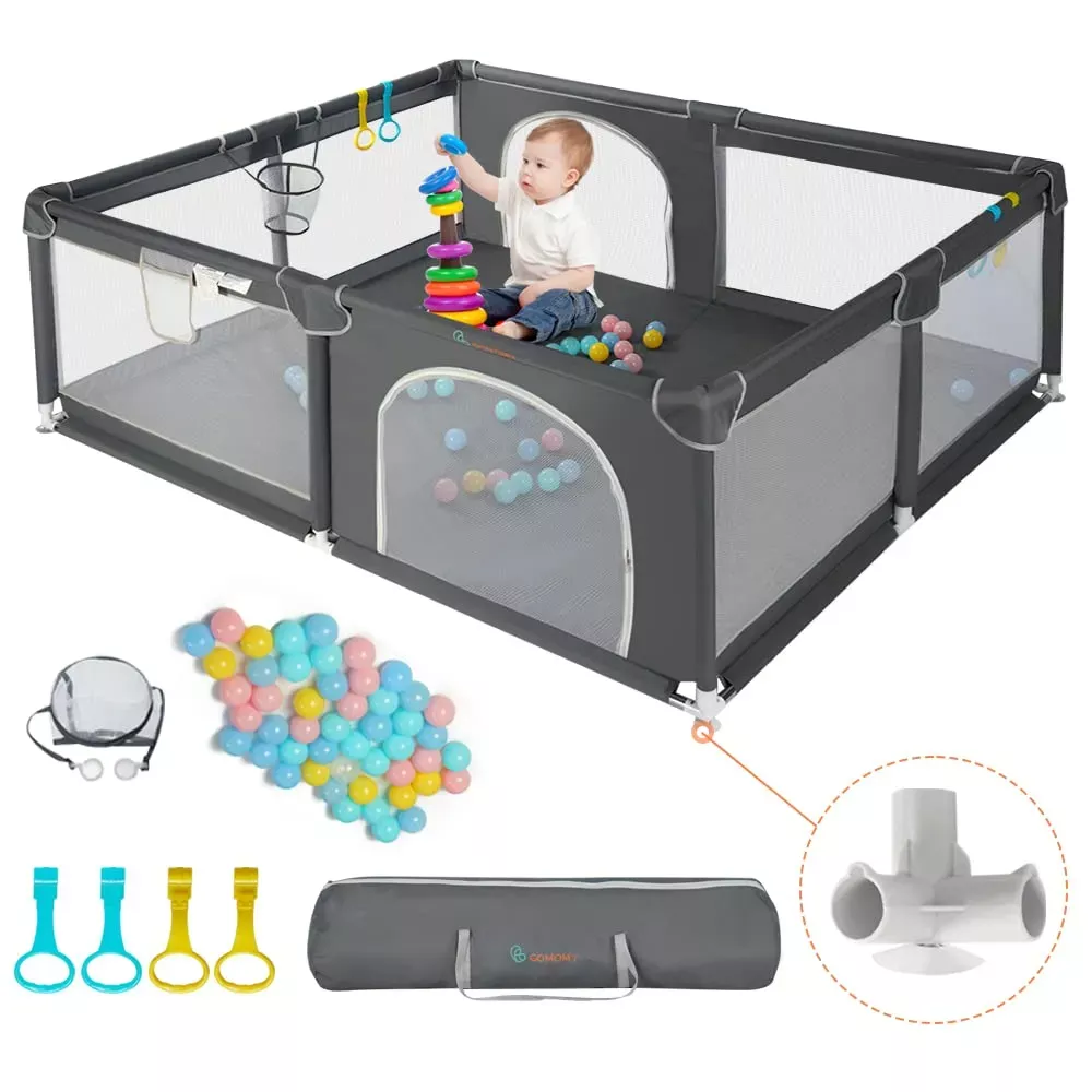 comomy-extra-large-playpen-babies-toddlers-rebel Comomy Extra Large Playpen for Babies and Toddlers – REBEL