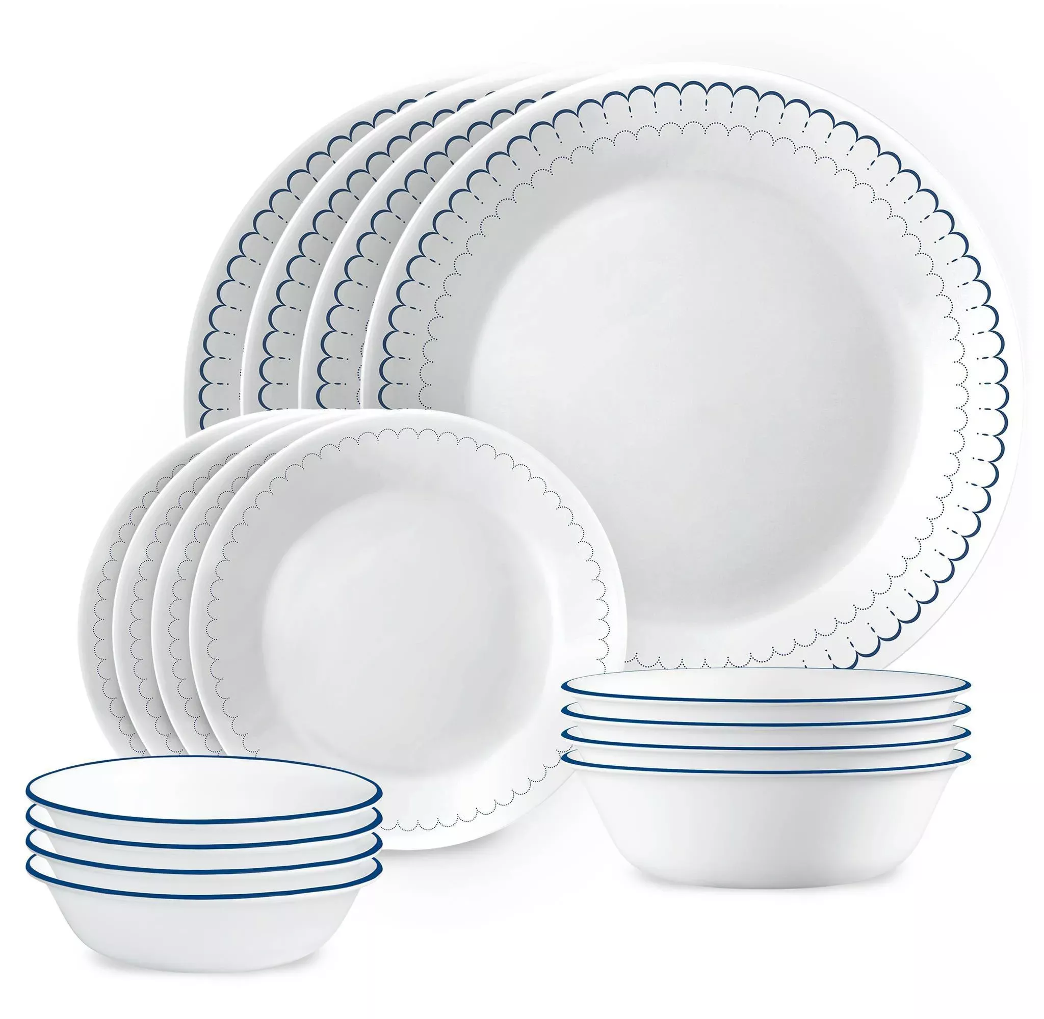 corelle-16pc-vitrelle-caspian-lace-dinnerware-set-abstract-pattern-service-4-inc Corelle 16pc Vitrelle Caspian Lace Dinnerware Set: Abstract Pattern, Service for 4, Includes Plates & Bowls, Dishwasher-Safe – REBEL