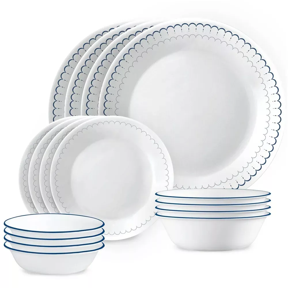 corelle-16pc-vitrelle-caspian-lace-dinnerware-set-service-4-rebel Corelle 16pc Vitrelle Caspian Lace Dinnerware Set, Service for 4 – REBEL