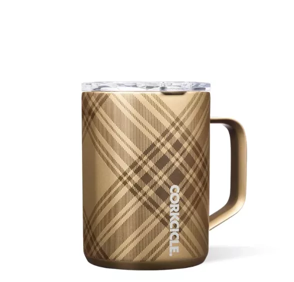 corkcicle-corkcicle-mug-16oz-golden-plaid Corkcicle Corkcicle Mug 16oz, Golden Plaid