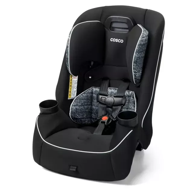 Cosco Easy Elite Slim All-in-One Convertible Car Seat - Black – REBEL