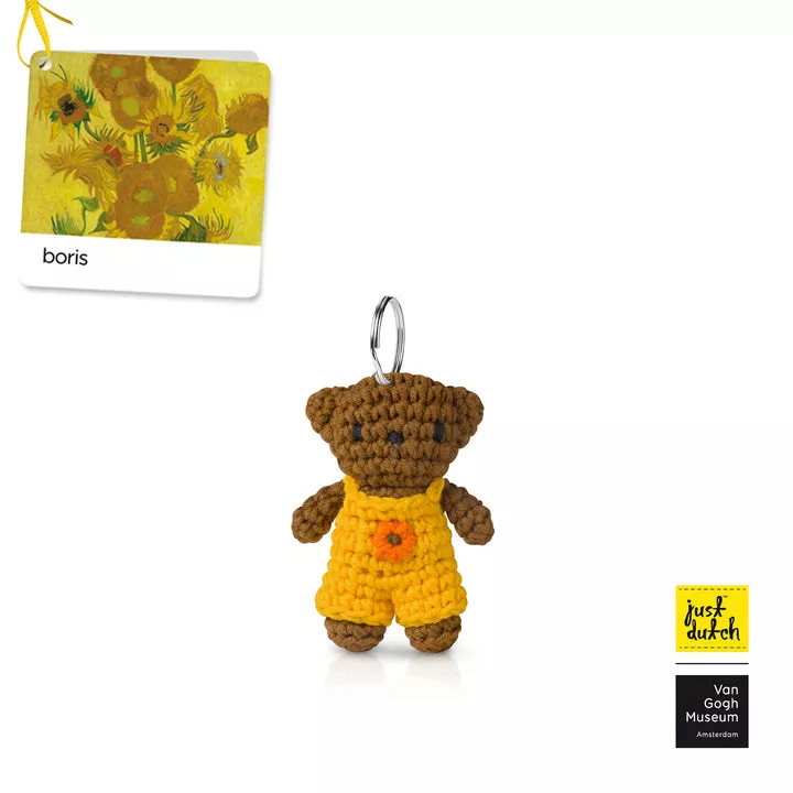 crochet-boris-sunflower-keychain Crochet Boris Sunflower Keychain