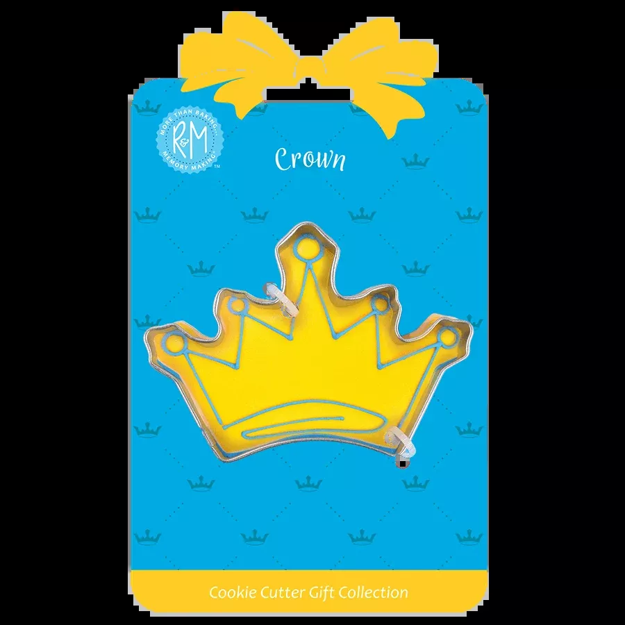 crown-cookie-cutter-3-5-carded Crown Cookie Cutter 3.5" Carded