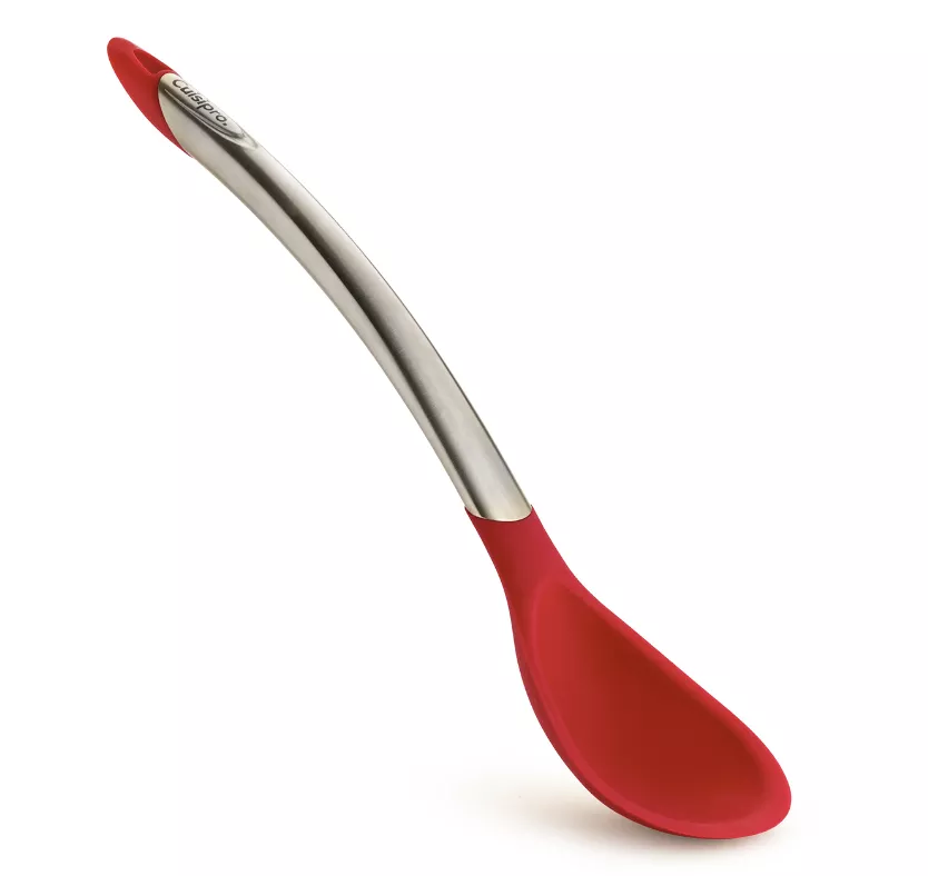 cuisipro-silicone-spoon-red Cuisipro Silicone Spoon, Red