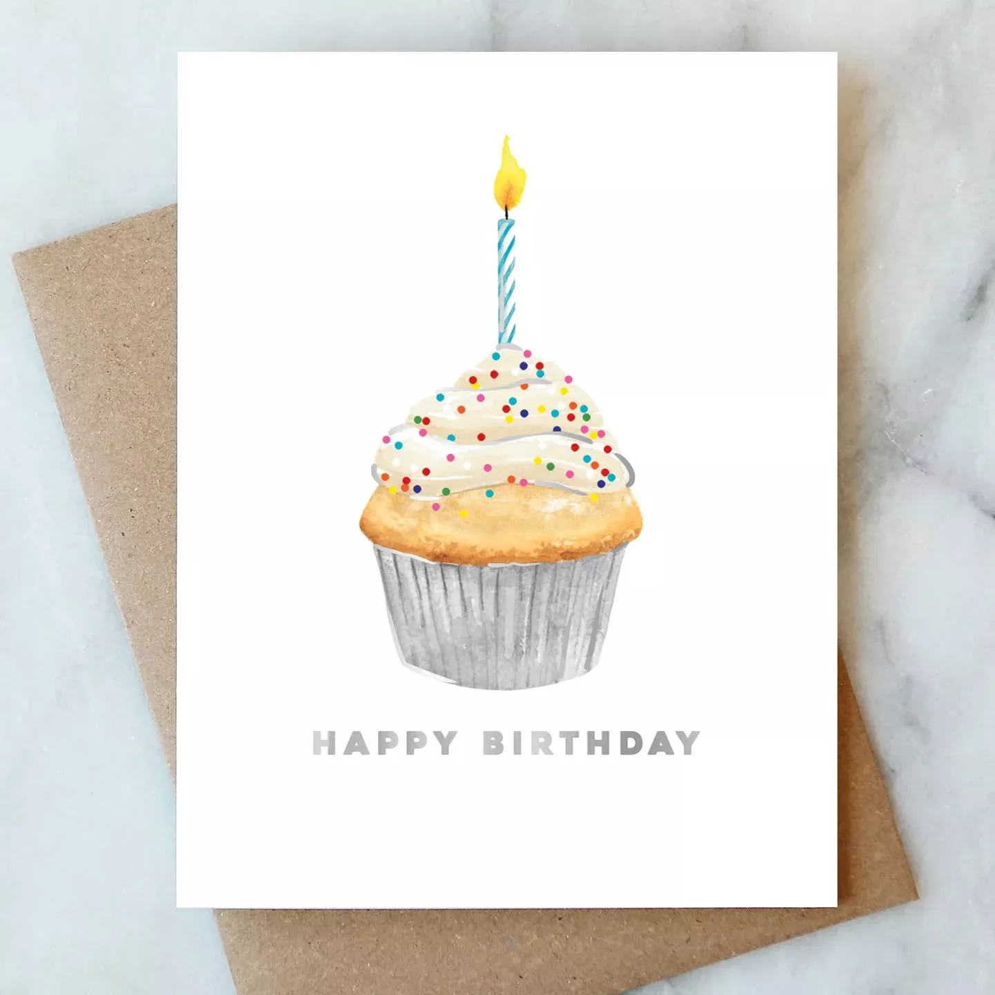cupcake-birthday-greeting-card Cupcake Birthday Greeting Card