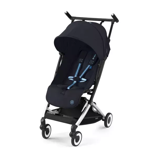 cybex-libelle-2-stroller-siver-frame-with-dark-blue-seat-rebel Cybex Libelle 2 Stroller - Siver Frame with Dark Blue Seat – REBEL