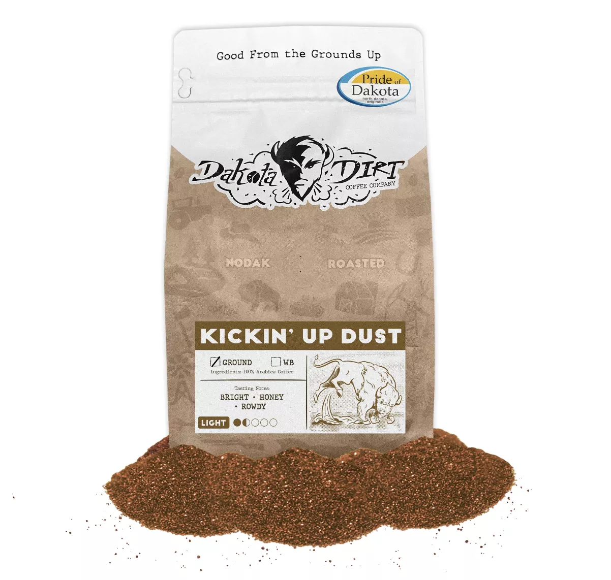 dakota-dirt-kickin-up-dust-light-roast Dakota Dirt Kickin' Up Dust Light Roast