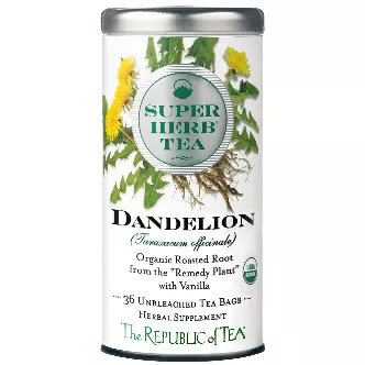 dandelion-superherb-tea-36-bag-tin Dandelion SuperHerb Tea, 36 Bag Tin
