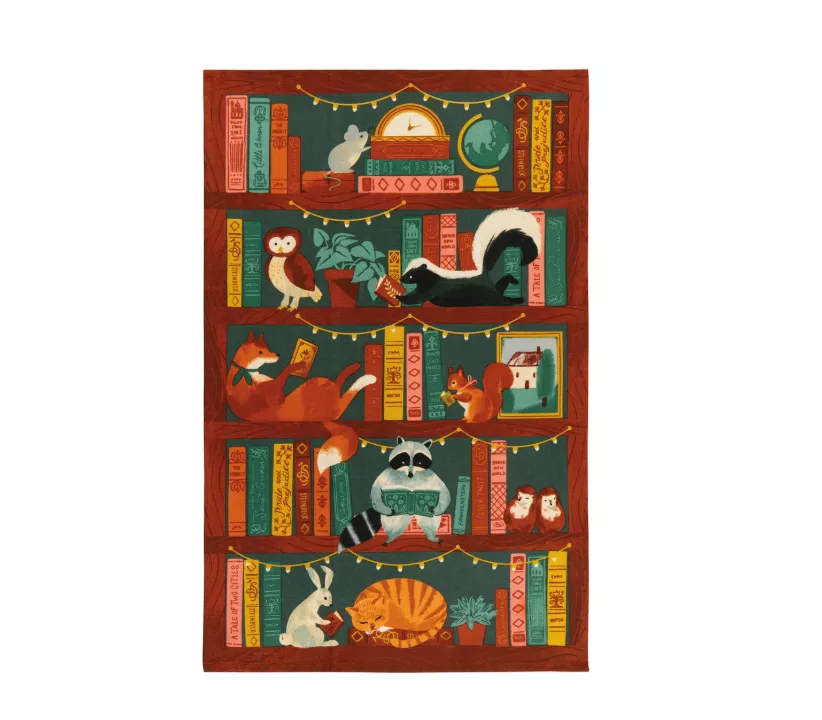 danica-brands-dishtowel-book-club Danica Brands Dishtowel - Book Club