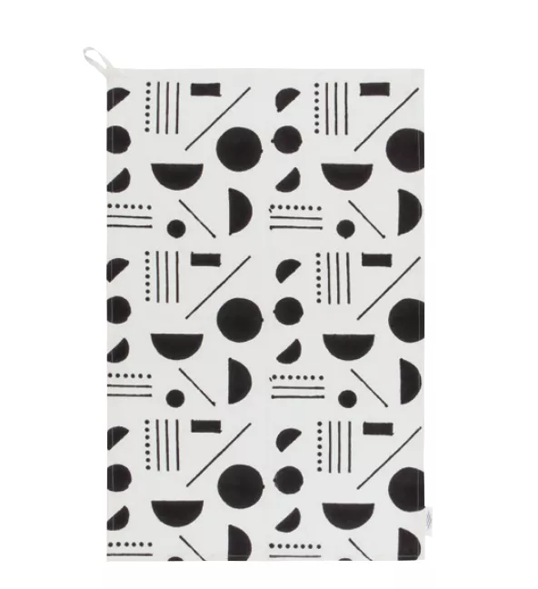 danica-brands-dishtowel-domino-block-print Danica Brands Dishtowel - Domino Block Print