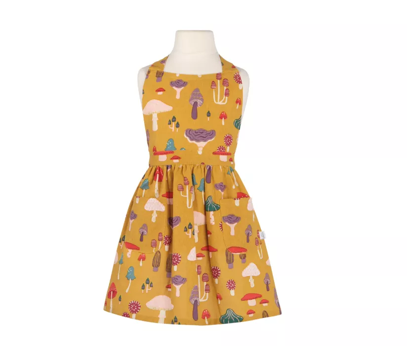 danica-brands-kid-s-apron-mushroom-gems Danica Brands Kid's Apron - Mushroom Gems