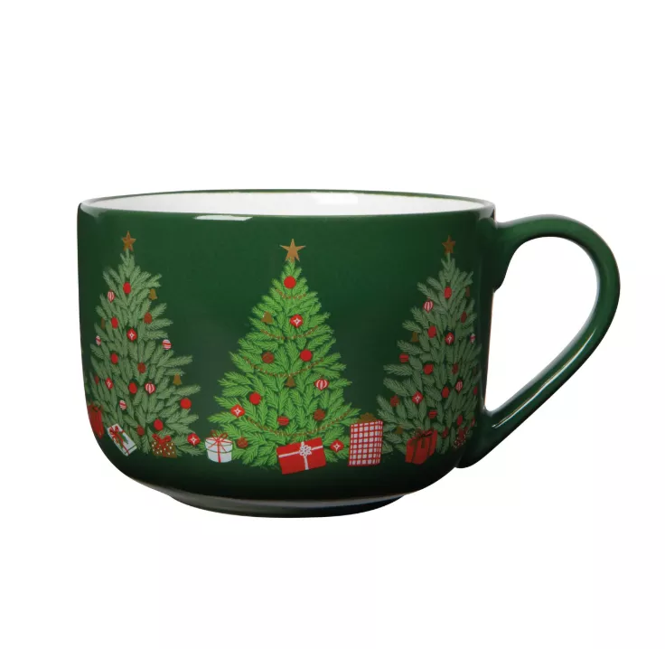 danica-brands-latte-mug-festive-fir-christmas Danica Brands Latte Mug - Festive Fir Christmas