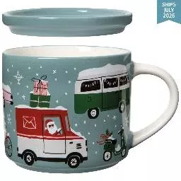 danica-brands-mug-with-lid-holiday-traffic-christmas Danica Brands Mug with Lid - Holiday Traffic Christmas