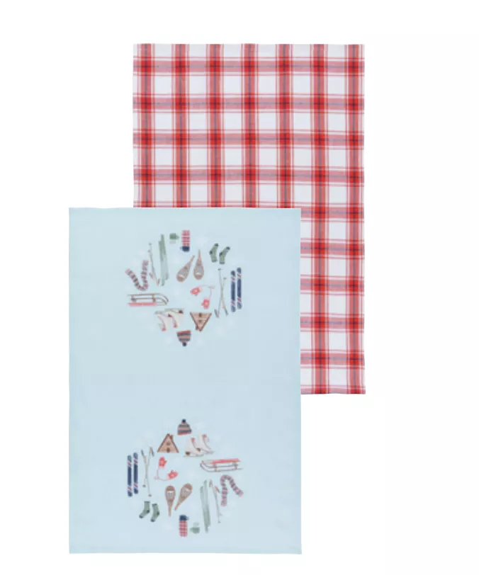 danica-brands-printed-dishtowels-set-2-alpine-adventure Danica Brands Printed Dishtowels Set of 2 - Alpine Adventure