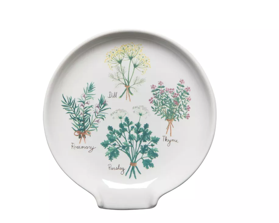 danica-brands-spoon-rest-fresh-herbs Danica Brands Spoon Rest - Fresh Herbs