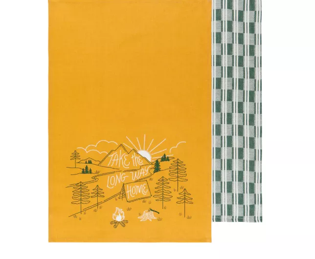 danica-brands-tea-towel-s-2-camp-out Danica Brands Tea Towel S/2 - Camp Out
