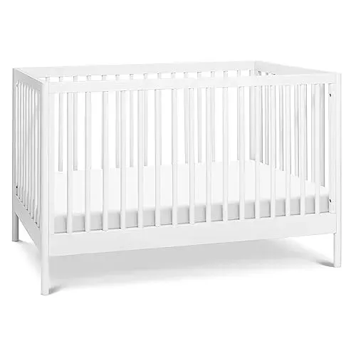 davinci-birdie-3-in-1-convertible-crib-white-rebel Davinci Birdie 3-in-1 Convertible Crib - White – REBEL