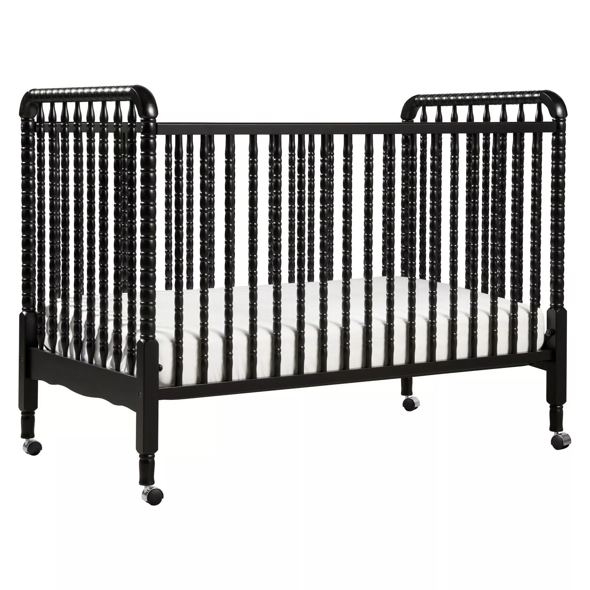 davinci-jenny-lind-3-in-1-convertible-crib-black-rebel DaVinci Jenny Lind 3-in-1 Convertible Crib - Black – REBEL