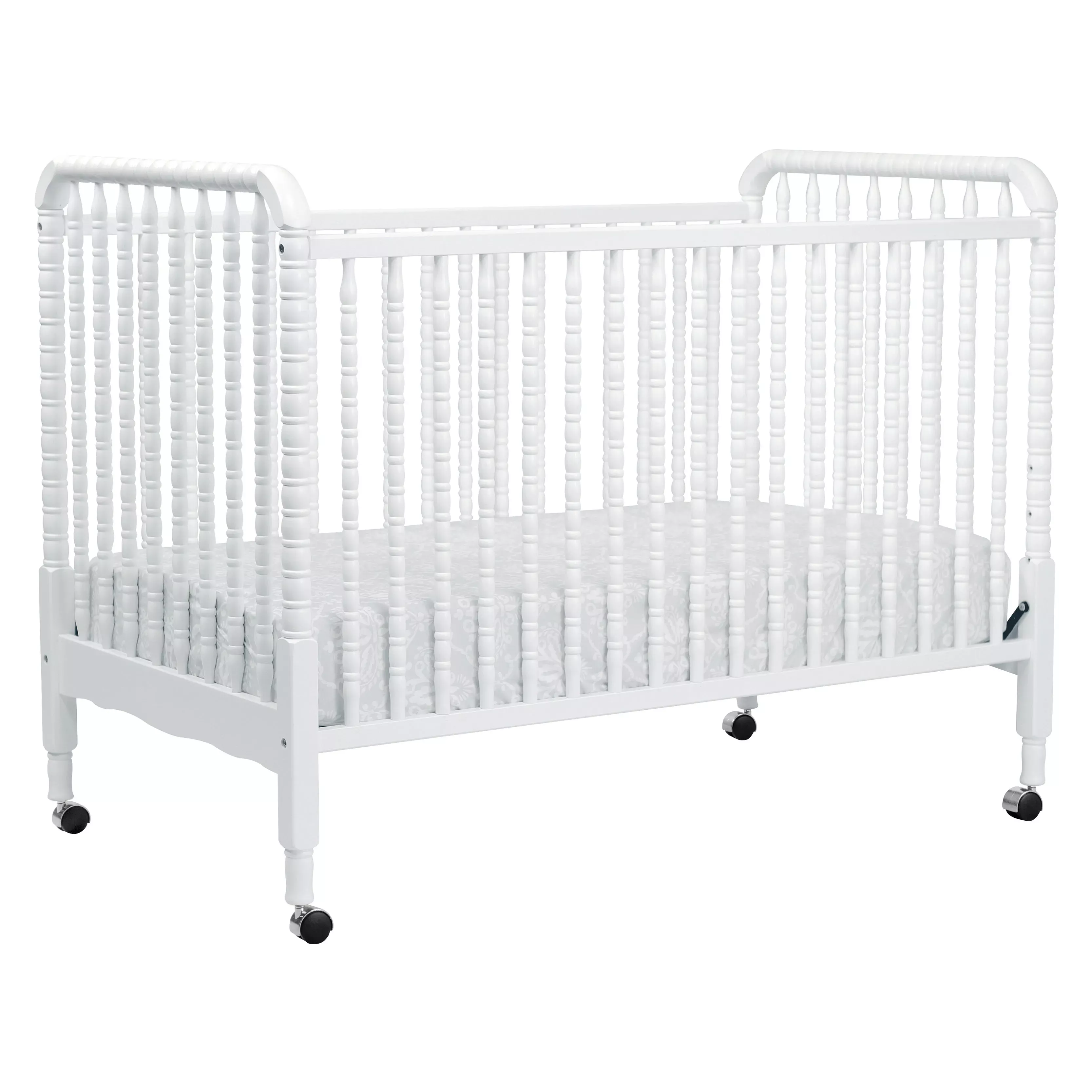 davinci-jenny-lind-3-in-1-convertible-crib-white-rebel Davinci Jenny Lind 3-in-1 Convertible Crib - White – REBEL