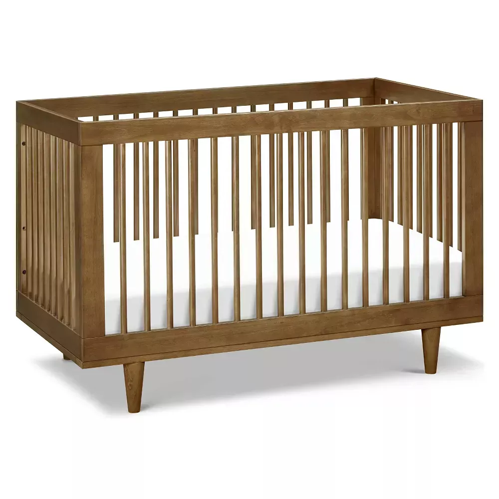 davinci-marley-3-in-1-convertible-crib-walnut-rebel Davinci Marley 3-in-1 Convertible Crib - Walnut – REBEL