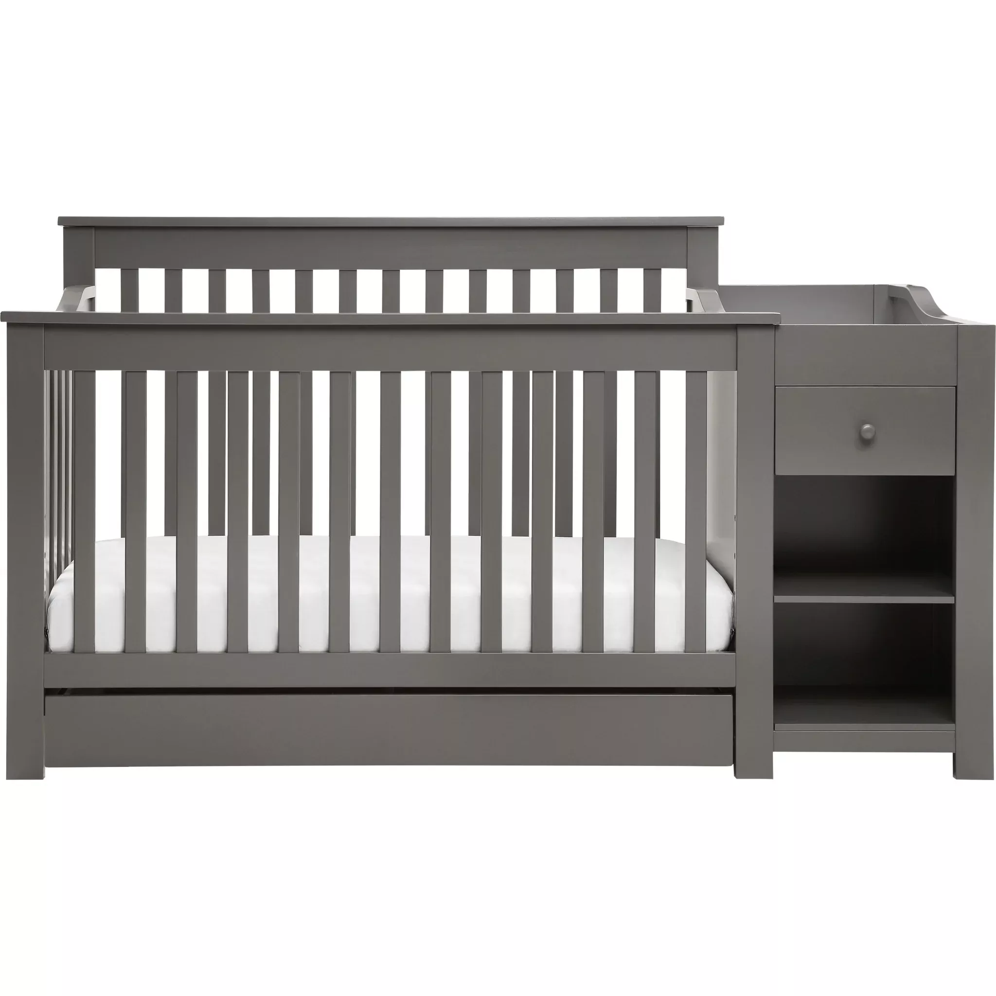 davinci-piedmont-4-in-1-crib-changer-combo-slate-rebel Davinci Piedmont 4-in-1 Crib and Changer Combo - Slate – REBEL