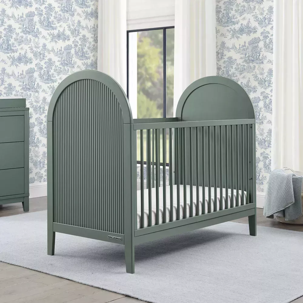 delta-children-eloise-4-in-1-convertible-crib-greenguard-gold-certified-grassy-g Delta Children Eloise 4-in-1 Convertible Crib - Greenguard Gold Certified - Grassy Glen (See Description) – REBEL