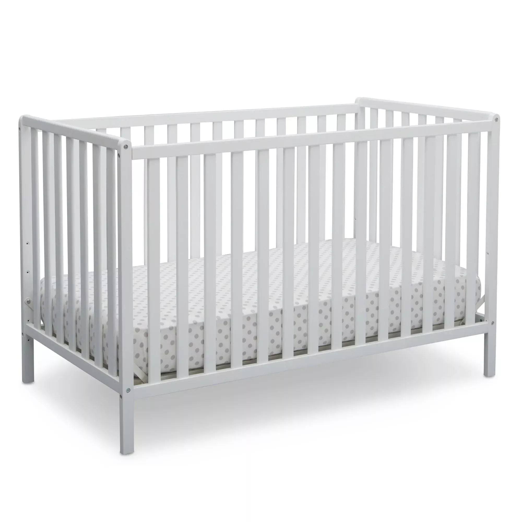 delta-children-heartland-white-4-in-1-convertible-crib-bianca-white-rebel Delta Children Heartland White 4-in-1 Convertible Crib - Bianca White – REBEL