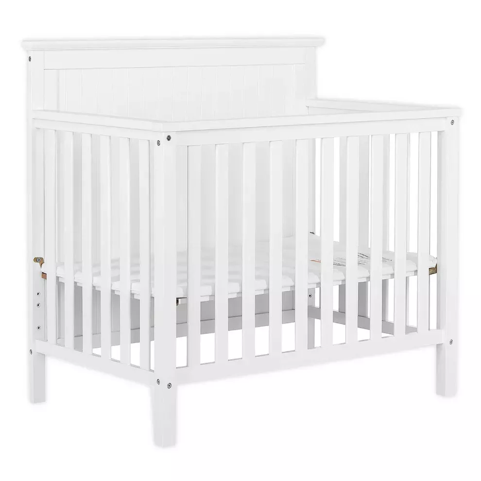 dream-on-me-ava-4-in-1-convertible-mini-crib-in-white-rebel Dream On Me Ava 4-in-1 Convertible Mini Crib in White – REBEL